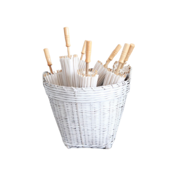 Basket of 15 Parasols - Simply Style Co