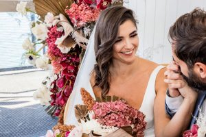 Floating on Noosa River | Modern Romantic Creative Shoot - Simply Style Co