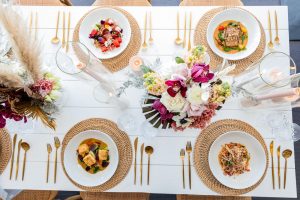 Floating on Noosa River | Modern Romantic Creative Shoot - Simply Style Co