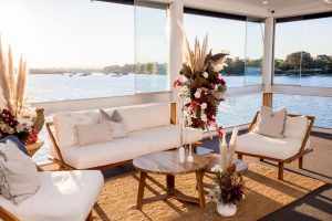 Floating on Noosa River | Modern Romantic Creative Shoot - Simply Style Co
