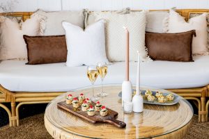 Floating on Noosa River | Modern Romantic Creative Shoot - Simply Style Co