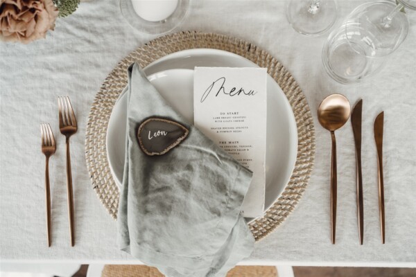 White Rattan Placemat - Simply Style Co