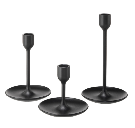 Black Taper Candle Holder - Simply Style Co