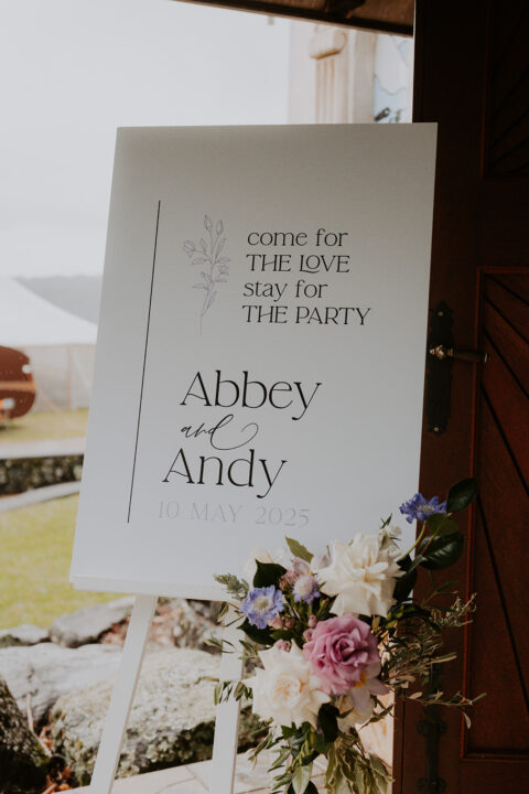 Custom Printed Welcome Sign